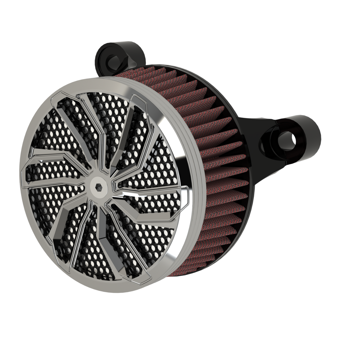 D6 Air Cleaner in chrome