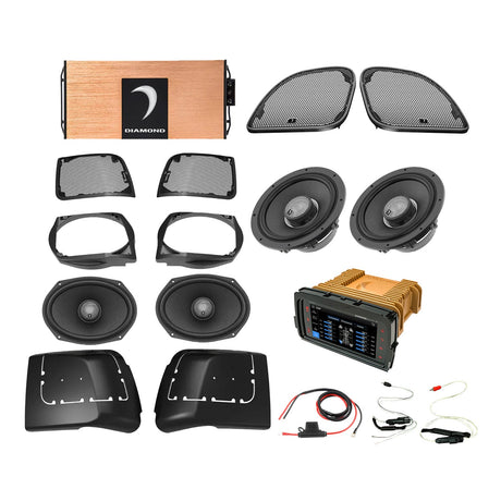 Diamond Audio 14 - 23 Harley Davidson® Road Glide 4-Speaker System - DA1423RGSP3R