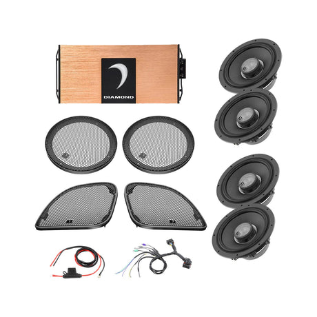 Diamond Audio 14 - 23 Harley Davidson® Road Glide 4-Speaker System - DA1423RGTP1