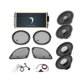 Diamond Audio 14 - 23 Harley Davidson® Road Glide 4-Speaker System - DA1423RGTP3