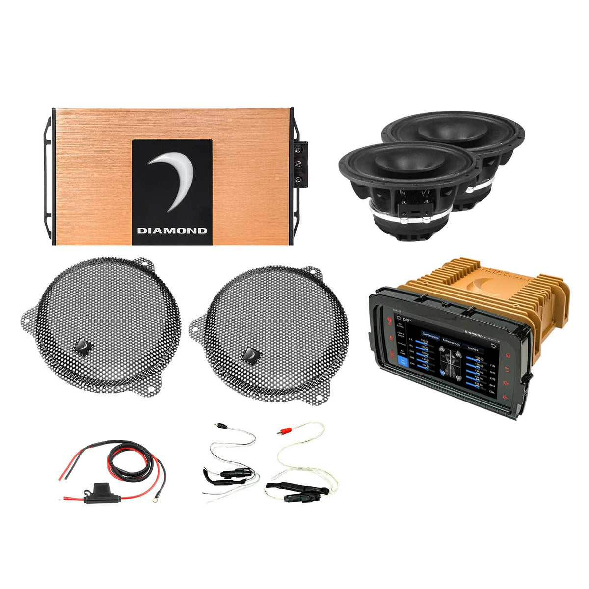 Diamond Audio 14 - 23 Harley Davidson® Street Glide 2-Speaker System - DA1423SGSP2R