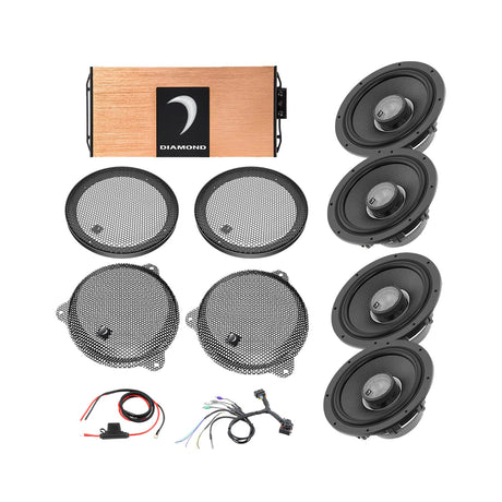 Diamond Audio 14 - 23 Harley Davidson® Street Glide 4-Speaker System - DA1423SGTP1