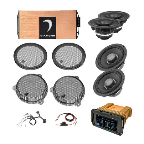 Diamond Audio 14 - 23 Harley Davidson® Street Glide 4-Speaker System - DA1423SGTP2R