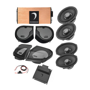 Diamond Audio 24+ Harley Davidson® Street Glide 4-Speaker System - DA24SGSP3