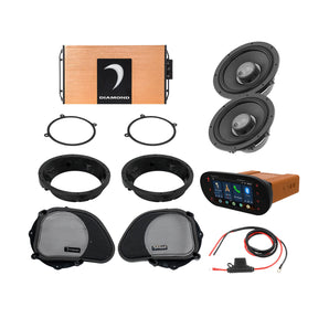 Diamond Audio 98-13 Harley Davidson® Road Glide 2-Speaker System - DA9813RGSP1R