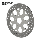 Deception 11" solid rotor in polished