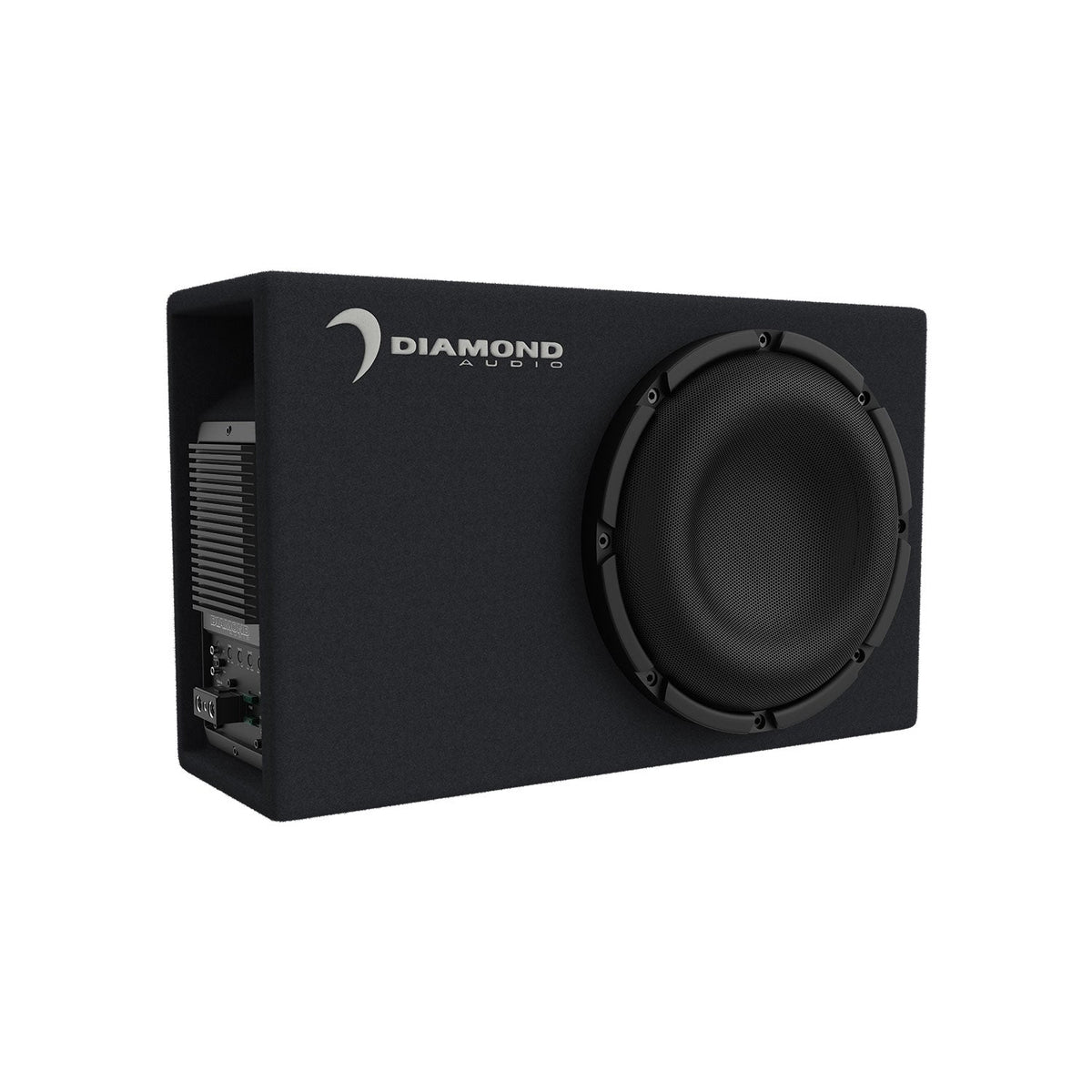 Diamond Audio 10" Slot Vented Active Subwoofer Enclosure (2Ω) - DESMB10A