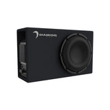 Diamond Audio 10" Slot Vented Active Subwoofer Enclosure (2Ω) - DESMB10A