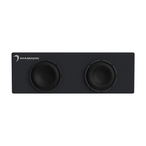 Diamond Audio 8" Dual Slot Vented Passive Subwoofer Enclosure (2Ω) - DESMB8D