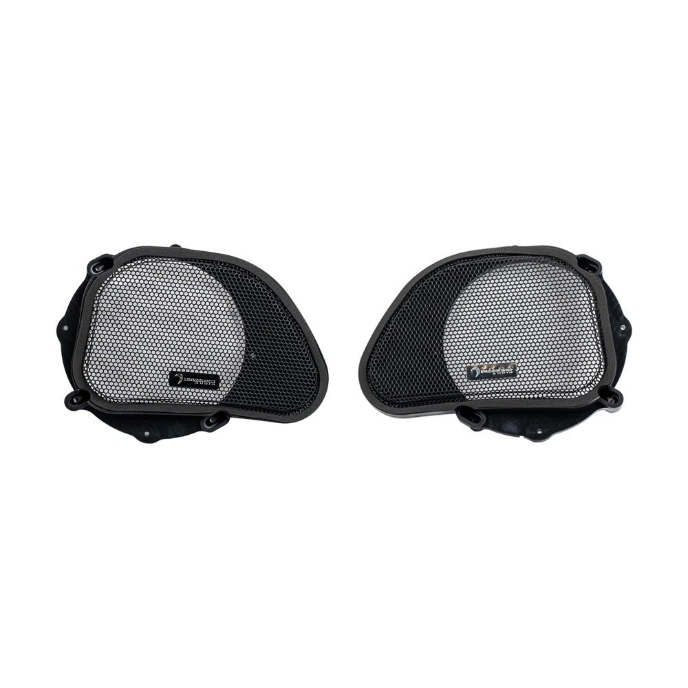 Diamond Audio 1998-2013 Harley Davidson® Road Glide Fairing Grills W/Diamond Logo (Pair) - DHDRG13