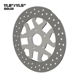 Diablo 11" solid rotor in polished