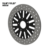 Dirty Deeds 11" solid rotor in black