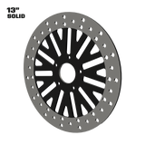 Dirty Deeds 13" solid rotor in black