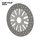 Dirty Deeds 11" solid rotor in polished