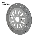 Dirty Deeds 13" floating rotor in polished