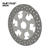 Dirty Hooker 11" solid rotor in polished