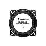 Diamond Audio 4" DMDX Series 2-Way Component Set - DMDX4C