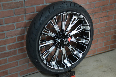 23x5.5" ROULETTE, BLACK DOUBLE CUT (2014-2023 HD TOURING)