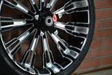 23x5.5" ROULETTE, BLACK DOUBLE CUT (2014-2023 HD TOURING)