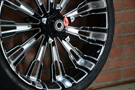 23x5.5" ROULETTE, BLACK DOUBLE CUT (2014-2023 HD TOURING)