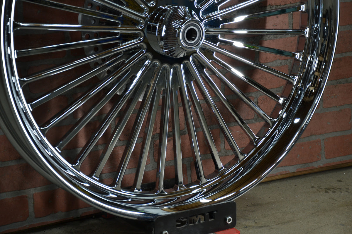 30x4.0" CHROME BIG FATTY (2009-2023 HD Touring)