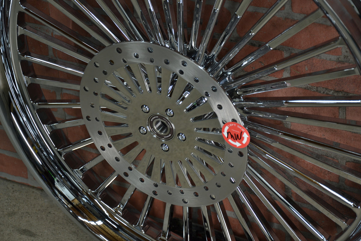 30x4.0" CHROME BIG FATTY (2009-2023 HD Touring)