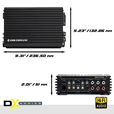 DB Drive DX-A1005 : 5-Channel Class D Amplifier