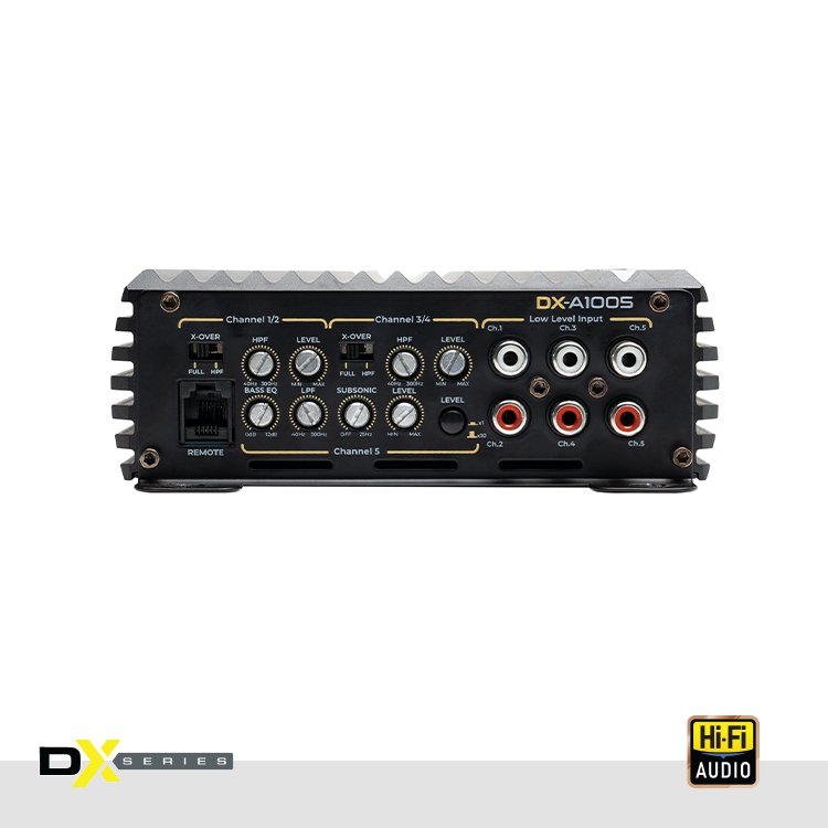 DB Drive DX-A1005 : 5-Channel Class D Amplifier