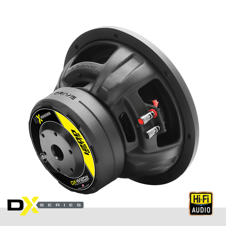 DB Drive DX-W10D4 : DX 10" Dual 4-Ohm Subwoofer