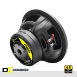DB Drive DX-W10D4 : DX 10" Dual 4-Ohm Subwoofer