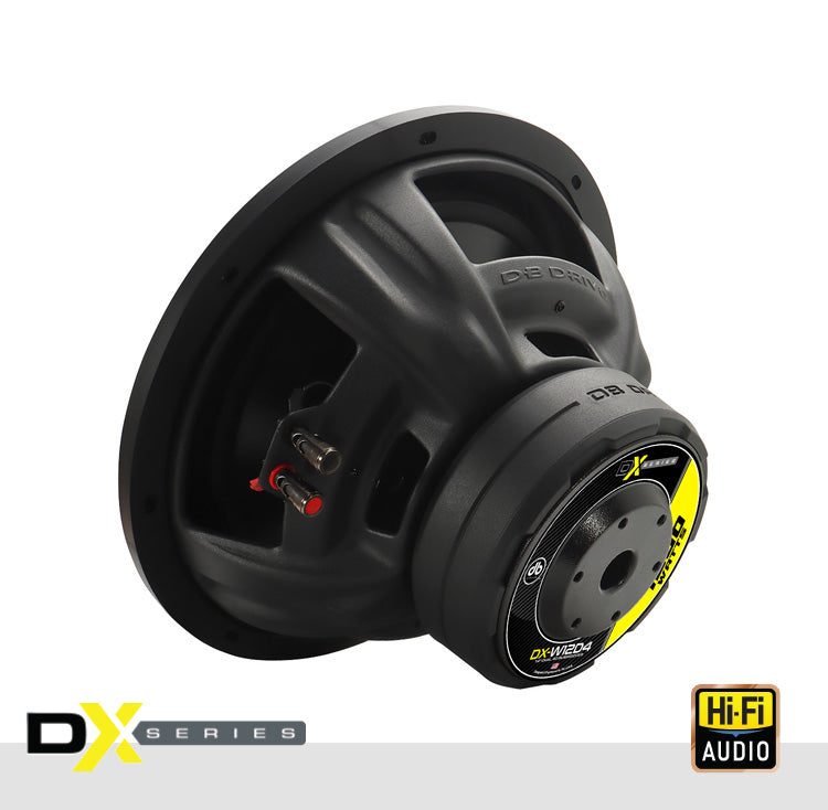 DB Drive DX-W12D4 : DX 12" Dual 4-Ohm Subwoofer
