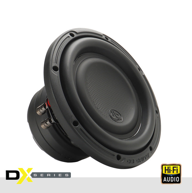 DB Drive DX-W8D4 : DX 8" Dual 4-Ohm Subwoofer