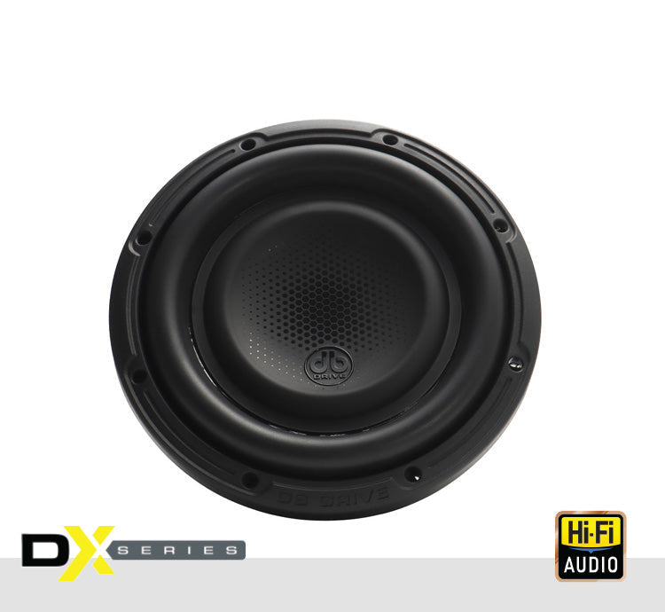 DB Drive DX-W8D4 : DX 8" Dual 4-Ohm Subwoofer