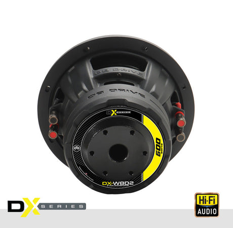 DB Drive DX-W8D2 : DX 8" Dual 2-Ohm Subwoofer