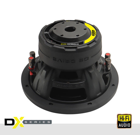 DB Drive DX-W8D2 : DX 8" Dual 2-Ohm Subwoofer