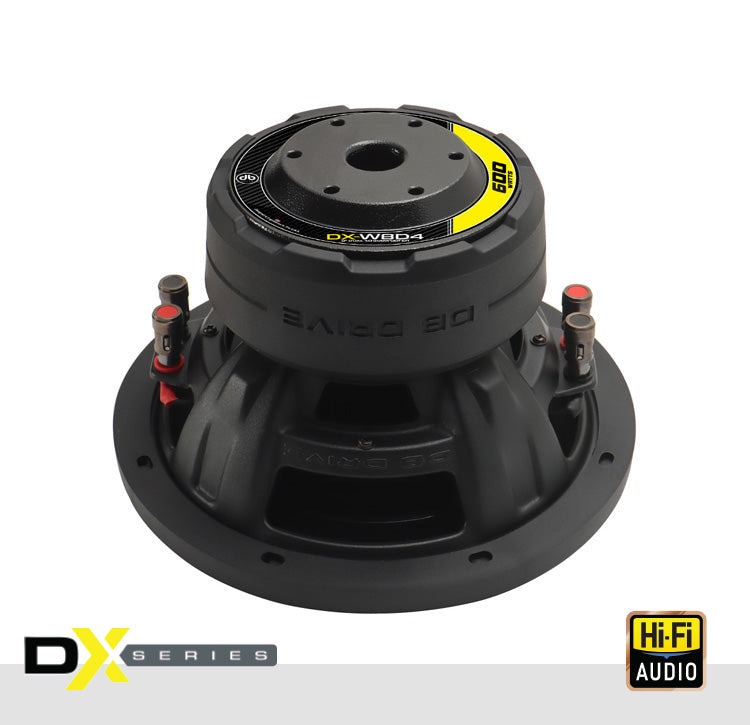DB Drive DX-W8D4 : DX 8" Dual 4-Ohm Subwoofer
