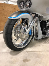 V Arm Metric Chrome Wheels