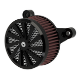Derailed Air Cleaner in black