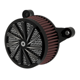 Derailed Air Cleaner in black double cut