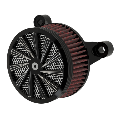 Derailed Air Cleaner in black double cut