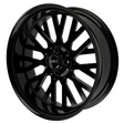 Dirty Deeds Harley Trike Black Wheels