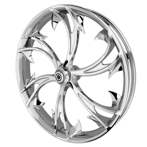 Dirty Hooker 3D Harley Chrome Wheels