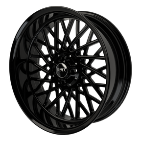 Dirty Spoke Harley Trike Black Wheels