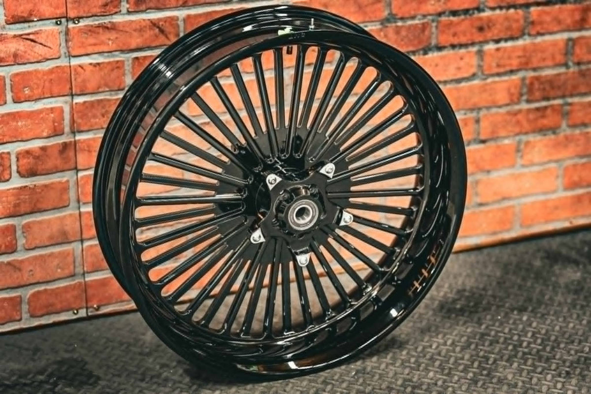 23x5.5" BLACK BIG FATTY  (2014-2023 HD TOURING)