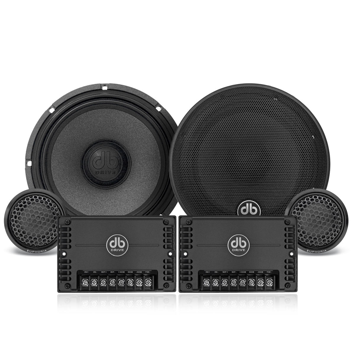 Euphoria E5 : 6.5" Component System W/Silk Dome Tweeter