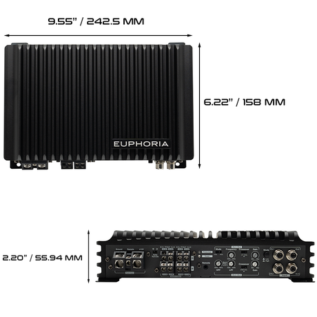Euphoria EA4.900 : 4-channel Class D amplifier