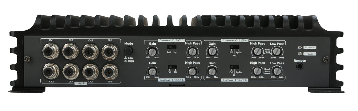Euphoria EA8.1200 : 8-channel Class D amplifier