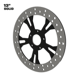 Eclipse 13" solid rotor in black