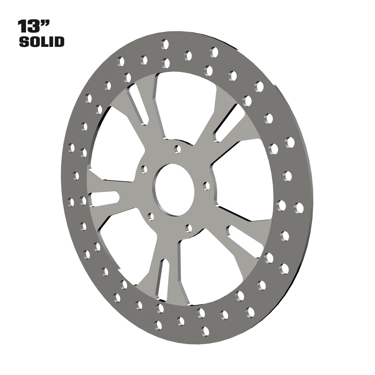Eclipse 11" solid rotor in polished