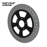 Edge 11" floating rotor in black